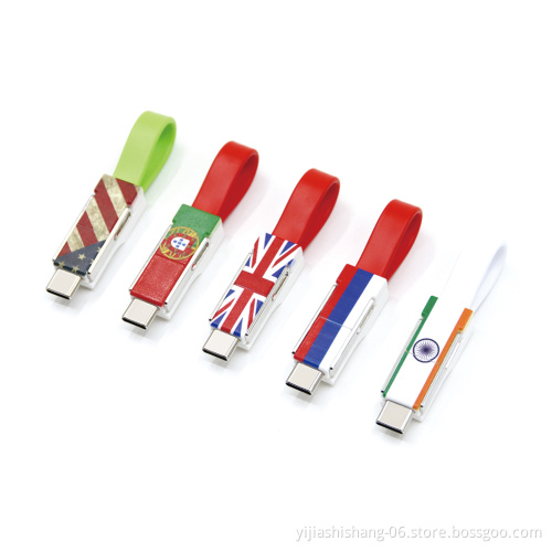 Yijiashishang Micro USB 3 in 1 Magnetic Charger Cable Magnetic USB Charging Cable